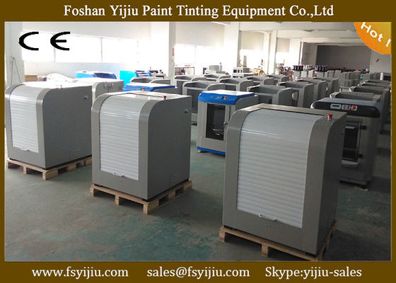 qualité  High Speed Clamping Manual Paint Mixer Manufacturing Equipment for 1-35KG can usine